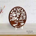 Family Tree Plaque with Family Members Name / Pet Name by Nupur Gifts