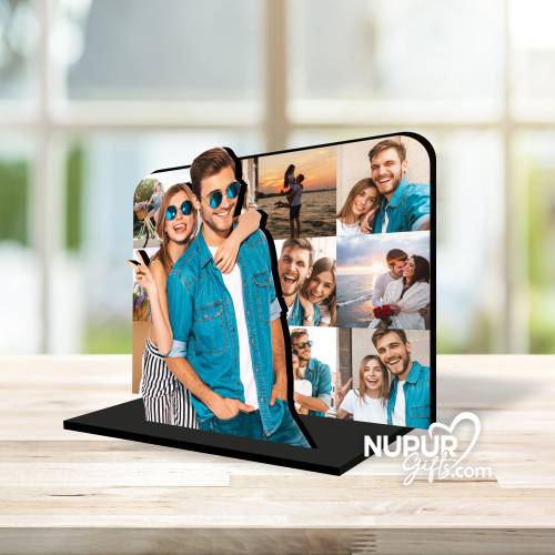 Mosaic Standy | Two Layer Personalized Photo Standy