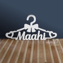 Personalized Wooden Hanger - For Girls| Female | Bridesmaids