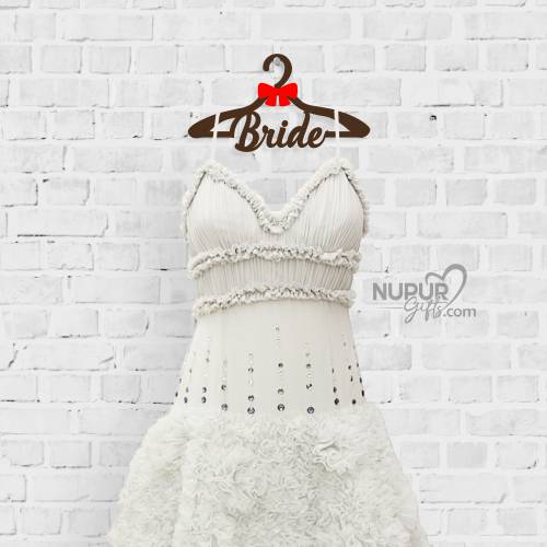Wooden Wedding Hanger - For Bride