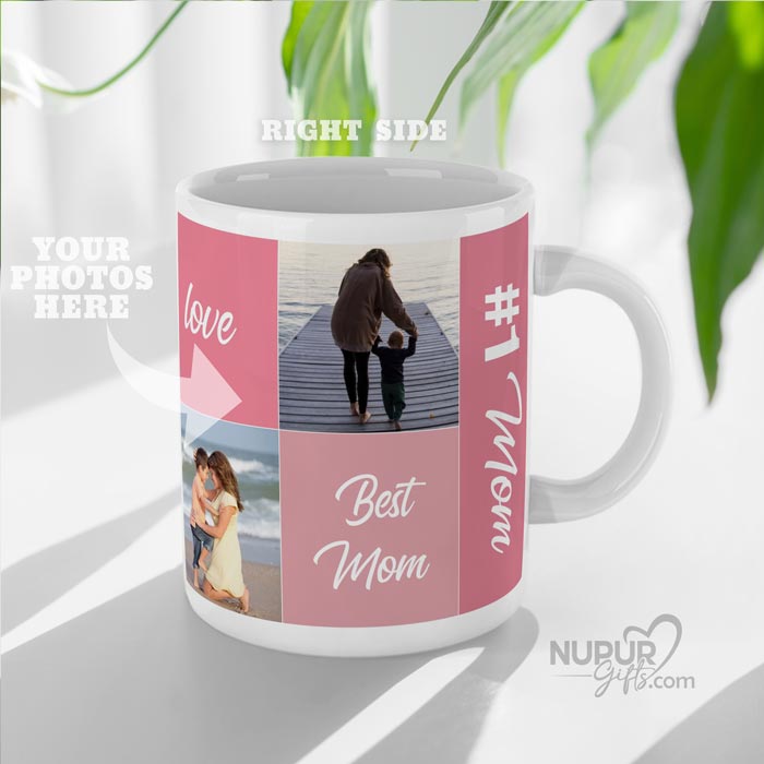 Best Mom | Superwoman Personalized Photo Mug