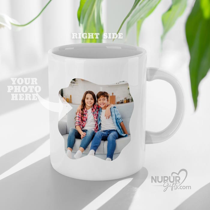 World's Best Brother Ever Personalized Photo Mug by Nupur Gifts
