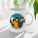 Always My Sister Forever My Friend Personalized Photo Mug for Sister