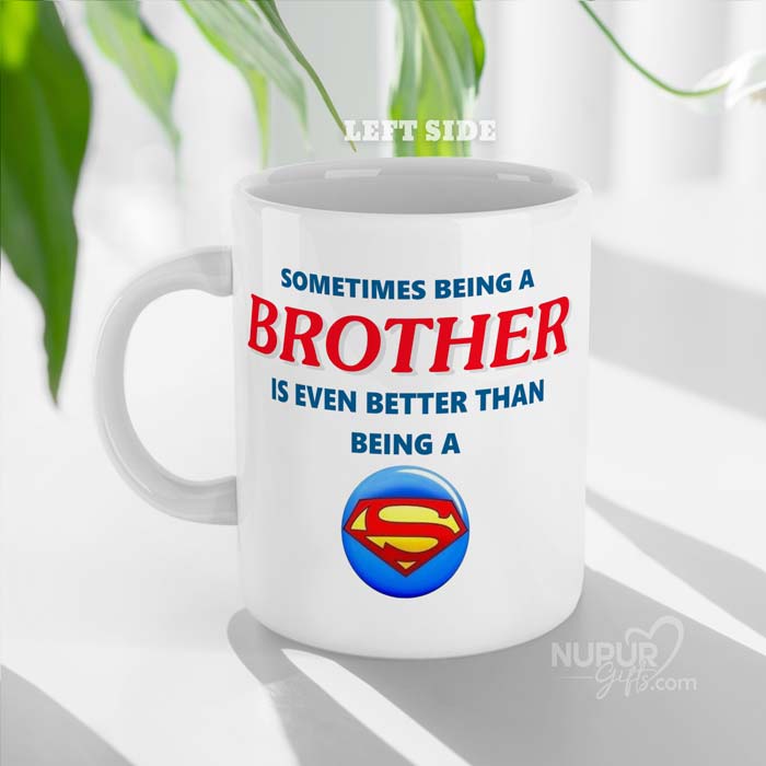 Personalized Caricature Mug for Brother by Nupur Gifts