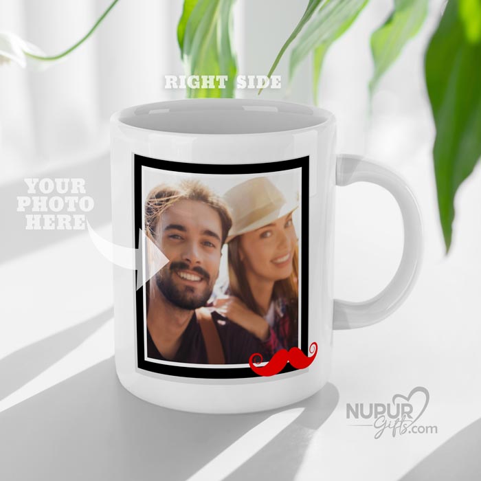 Tussi Great Ho Veerji Personalized Photo Mug for Brother by Nupur Gifts