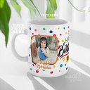 Happy Birthday Personalized Photo Mug