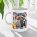 World’s Best Father Search Personalized Photo Mug