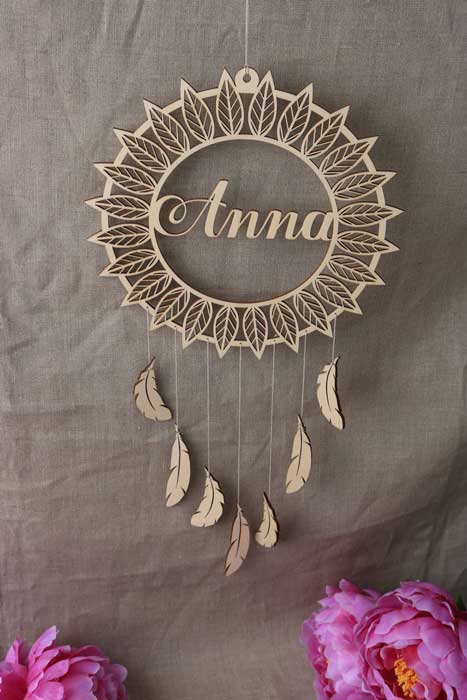 Personalized Name Dream Catcher by Nupur Gifts