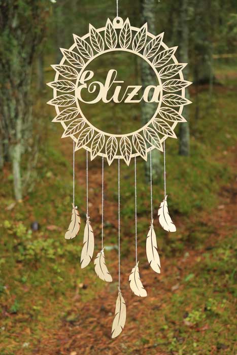 Personalized Name Dream Catcher by Nupur Gifts