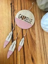 Personalised Name Dream Catcher Wall Hanging