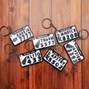 Number Plate Customized Keychain by Nupur Gifts
