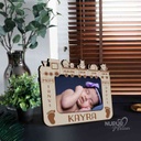 Unique Photo Frame Child Metrica for Kids/ Welcome Newborn Baby Gift