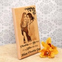 Friends Engraved Wooden Customized Photo Frame by Nupur Gifts