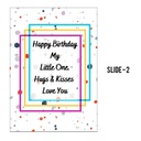 Birthday Customized E-Card for Kid's