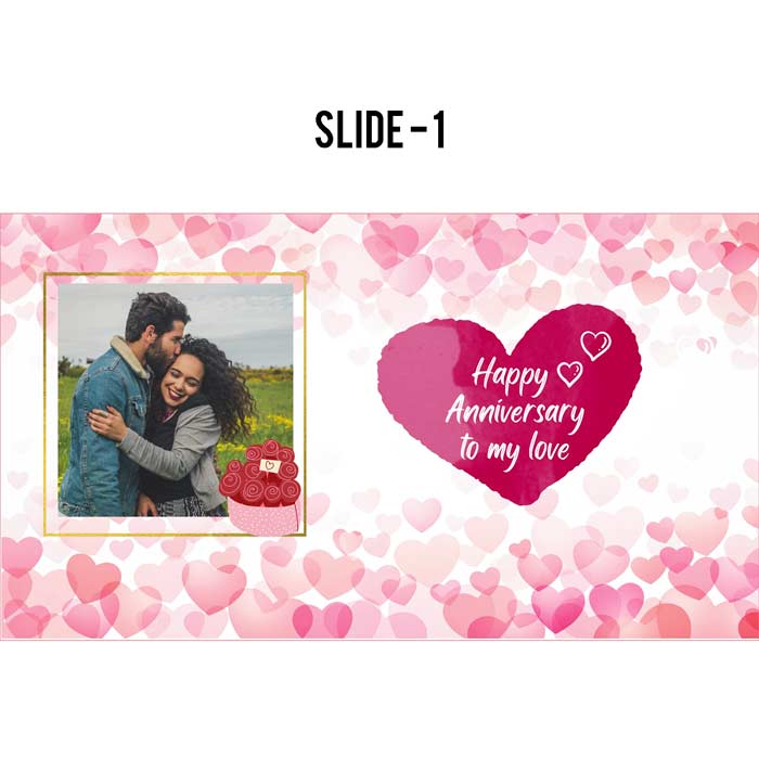 Anniversary Surprise Customized Video Message by Nupur Gifts