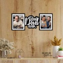 Best Dad Ever Personalized Photo Frame Gift for Father by Nupur Gifts