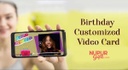 Birthday Surprise Customized Video Message by Nupur Gifts