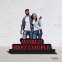 Couple Photo Personalized Stand by Nupur Gifts