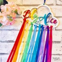 Rainbow Cloud Personalized Name Dream Catcher by Nupur Gifts