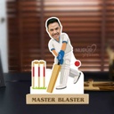Cricketer Personalized Caricature Photo Stand