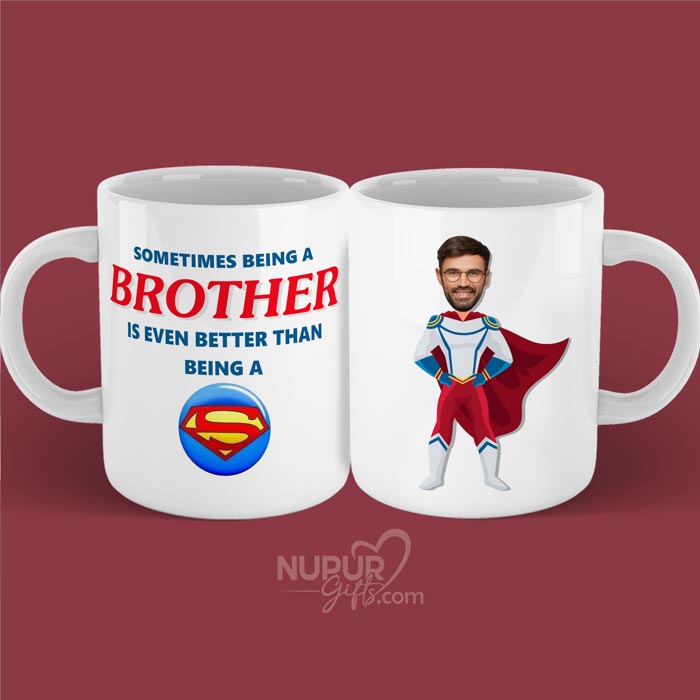 Personalized Caricature Mug for Brother