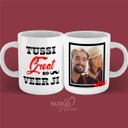 Tussi Great Ho Veerji Personalized Photo Mug for Brother
