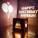 Birthday Wooden Shadow Box