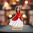 Queen / Princess / Drama Queen Personalized Caricature Photo Stand