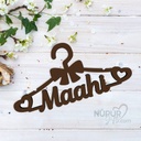 Personalized Wooden Hanger - For Girls| Female | Bridesmaids