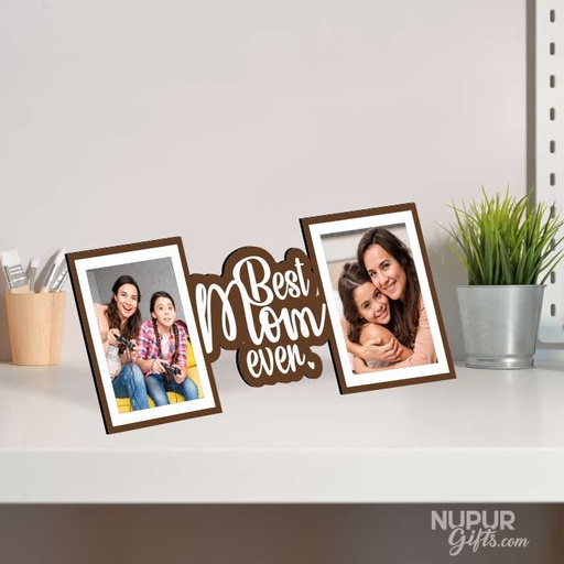 Best Mom Ever Personalized Photo Frame Gift for Mother