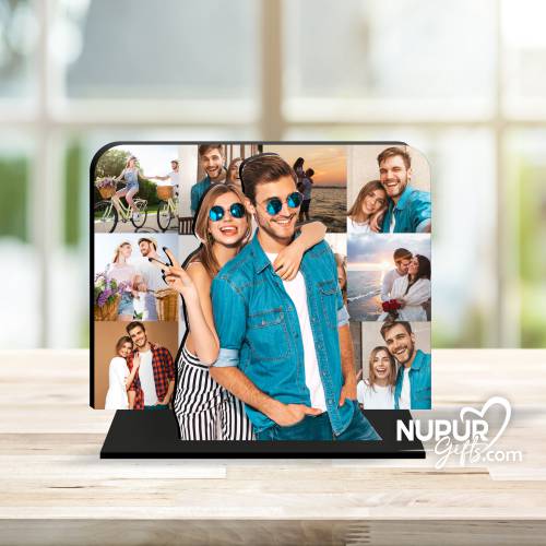 Mosaic Standy | Two Layer Personalized Photo Standy