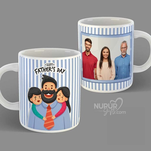 [mug3] Father's Day Personalized Photo Mug